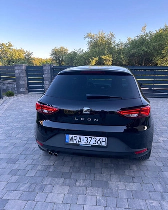 Seat Leon cena 55900 przebieg: 186238, rok produkcji 2015 z Warszawa małe 352